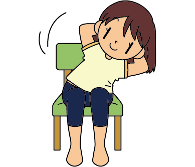 小胸筋のストレッチ 
