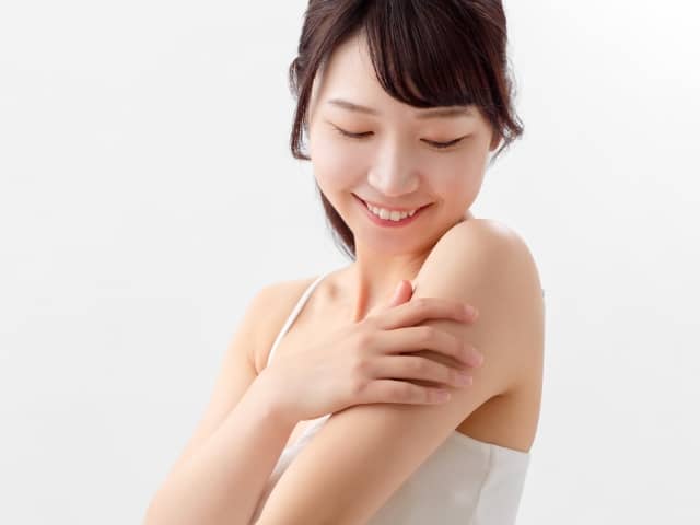 コラーゲンマシンでもちもち肌になったイメージ