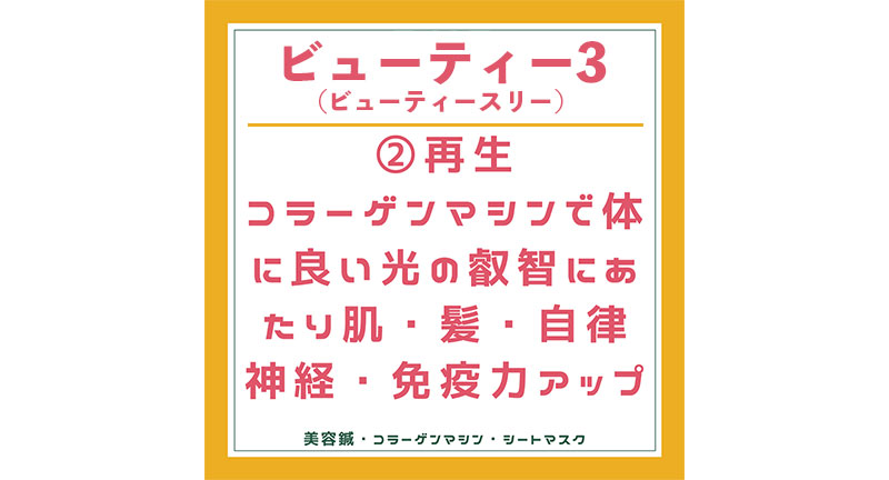 ビューティー3 再生 